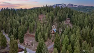Paved, year round access & high speed internet means you can enjoy this cabin ALL year long, or just treat yourself to the weekends! You can event rent it out when you're away.