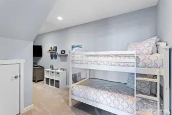 This is the wine cellar.  The current owners use this as a sleeping area for their 4 grandkids.