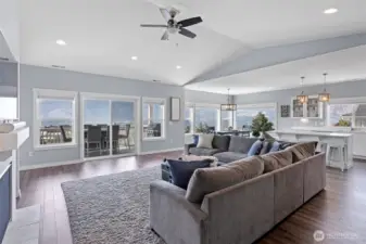 Another view of the great room. Views from everywhere in the room.
