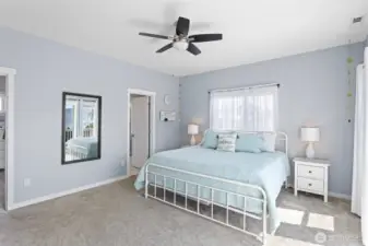 Main floor Primary bedroom