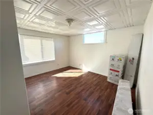 Bedroom. Someone is moving in...