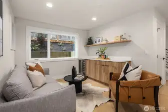Lower level bonus room
