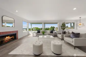 Spacious living space