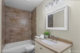 With another full bathroom on the lower level, that 'fourth' bedroom is looking like a better idea!