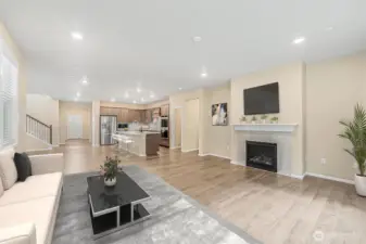 Desirable open design.