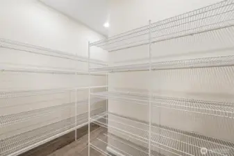 One of the largest pantries you will find!