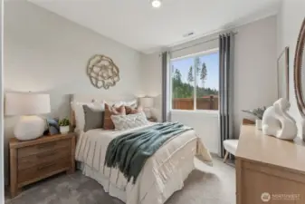 All pictures are from our staged model home, finishes will vary