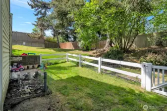 fully fenced!