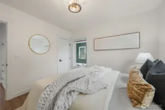 Main floor bedroom.