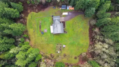 Nestled in the trees!