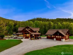 Welcome to the Flying X Ranch, one of the most admired homes in The Methow