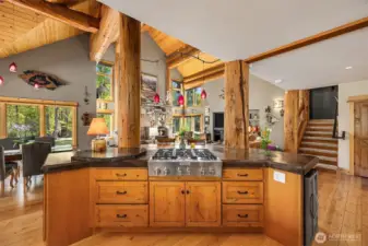 Open concept Great Room is truly stunning