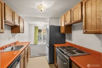 Plenty of Cabinetry and Counter Space