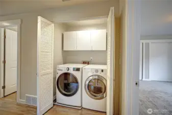 Very attractive, newer LG Washer and Dryer Set.  All interior doors are brand new and freshly painted.