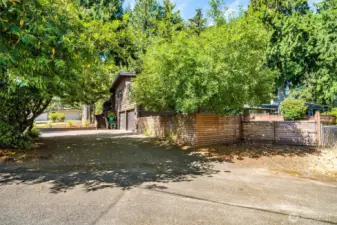RV Parking Through Gate