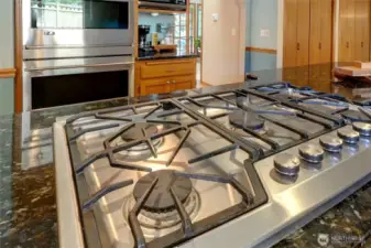5 Burner Propane Cook Top
