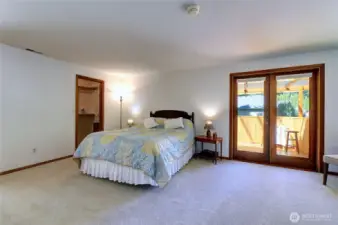 Suite Opens To Veranda Through Glass Doors