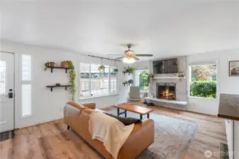 Great space for entertaining