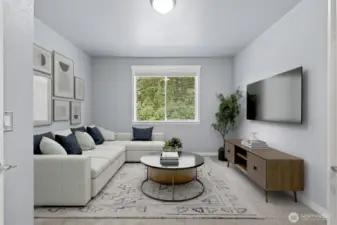 Bonus room - virtually staged