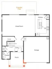 Artist Rendering Main Floor.