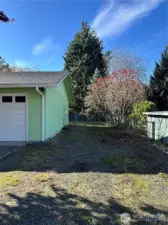 rv parking with double gate