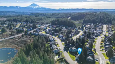 The icon has been added to mark the homes location