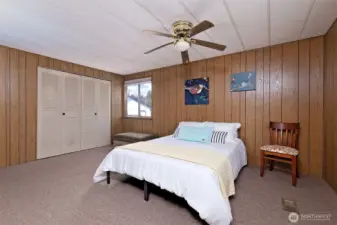 Main bedroom, extra large closet.