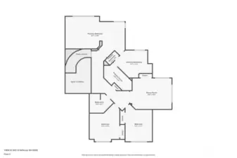 Upstairs floorplan