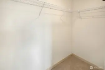 Lots of closet space.