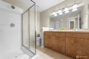 Double sink vanity