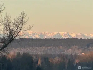 Stunning views of the Olympics