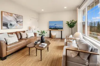 Views from a 2nd living space or 4th bedroom
