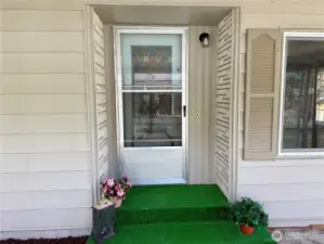 Front entrance.