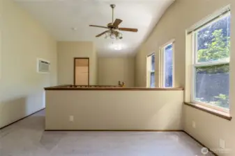 Upstairs Private Quarters + Bathroom