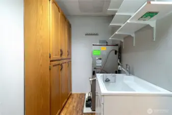 Laundry/Mud Room off Garage