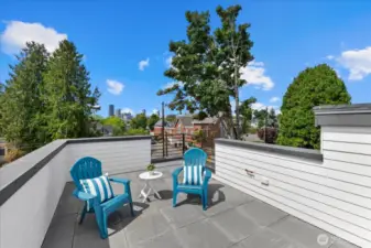 Roof top deck
