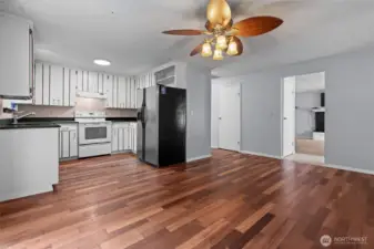 This kitchen is ready for a stylish remodel!