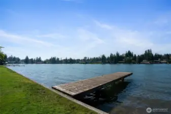 Within one block from recreation, boating, and fishing!
