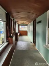 Enclosed front porch