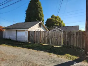 View from the alley side.