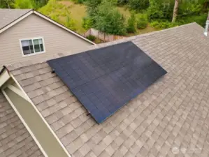 Solar panels included