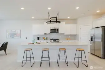 Look at all that space for gathering and entertaining