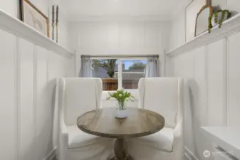 Adorable breakfast nook