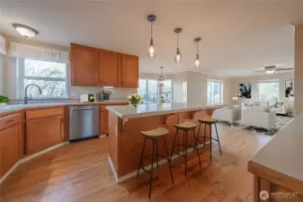 This photo is virtually staged