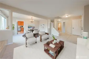 This photo is virtually staged