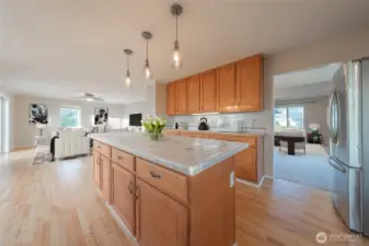 This photo is virtually staged