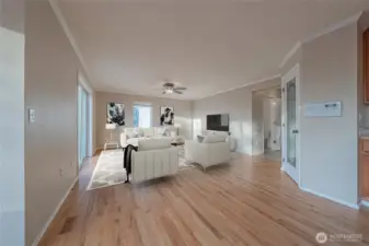 This photo is virtually staged