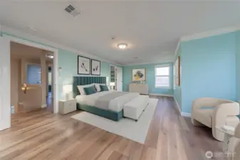 This photo is virtually staged