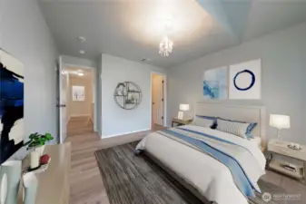 This photo is virtually staged