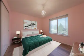 This photo is virtually staged